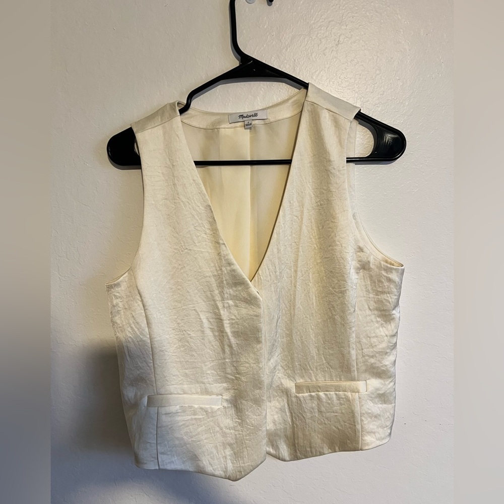 Madewell Vest Size 6
